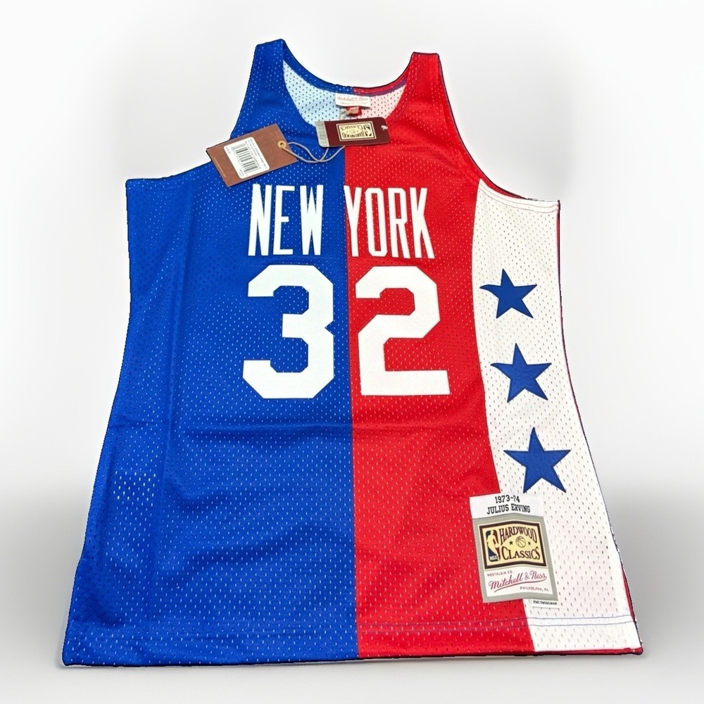 Mitchell & Ness New York Nets 1973-74 Julius Erving Legacy Edition Jersey Size M